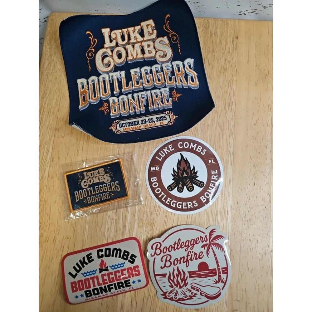 Luke Combs Stickers and Patches
